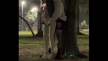 She got all horny in the park and sat on my dick in front of her cuckold husband - Tattooed Personal Trainer fucks a horny married woman after her workout and makes her cuckold husband record everything.